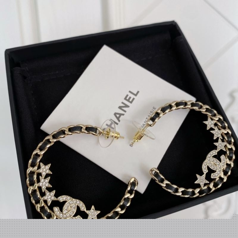 Ch*el earrings